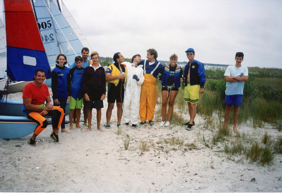 1991-09-15 WP Pursuit Race multihull crew 001