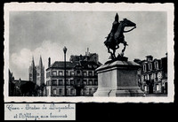 1945 - Caen Postcard 01 black